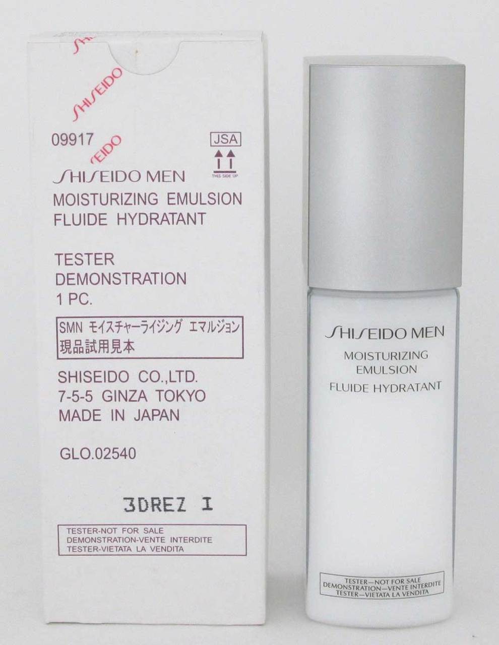 Shiseido Men Moisturizing Emulsion 100 ml./3.3 oz *Tester