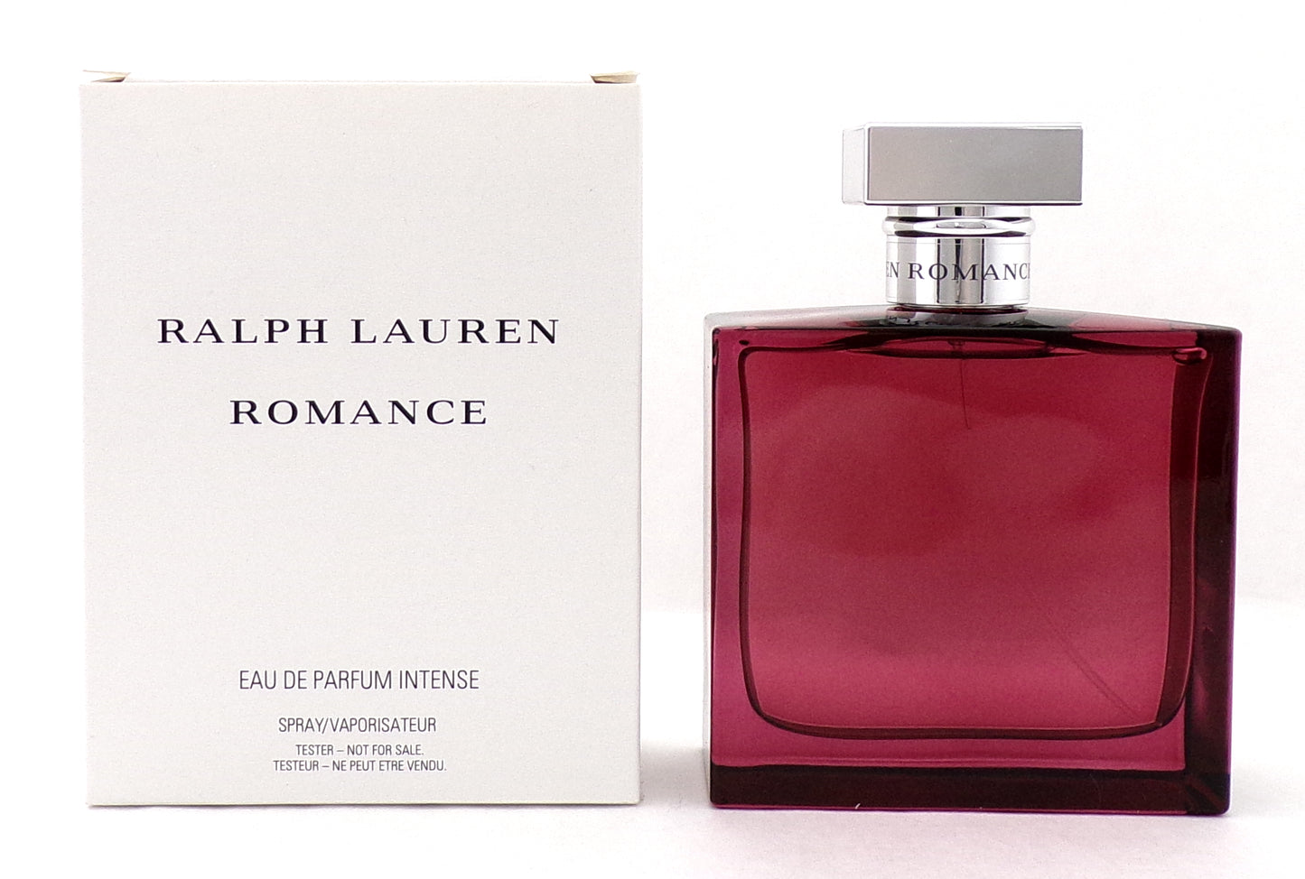 Romance by Ralph Lauren 3.4 oz. Eau de Parfum INTENSE Spray for Women. New Tester w/Cap