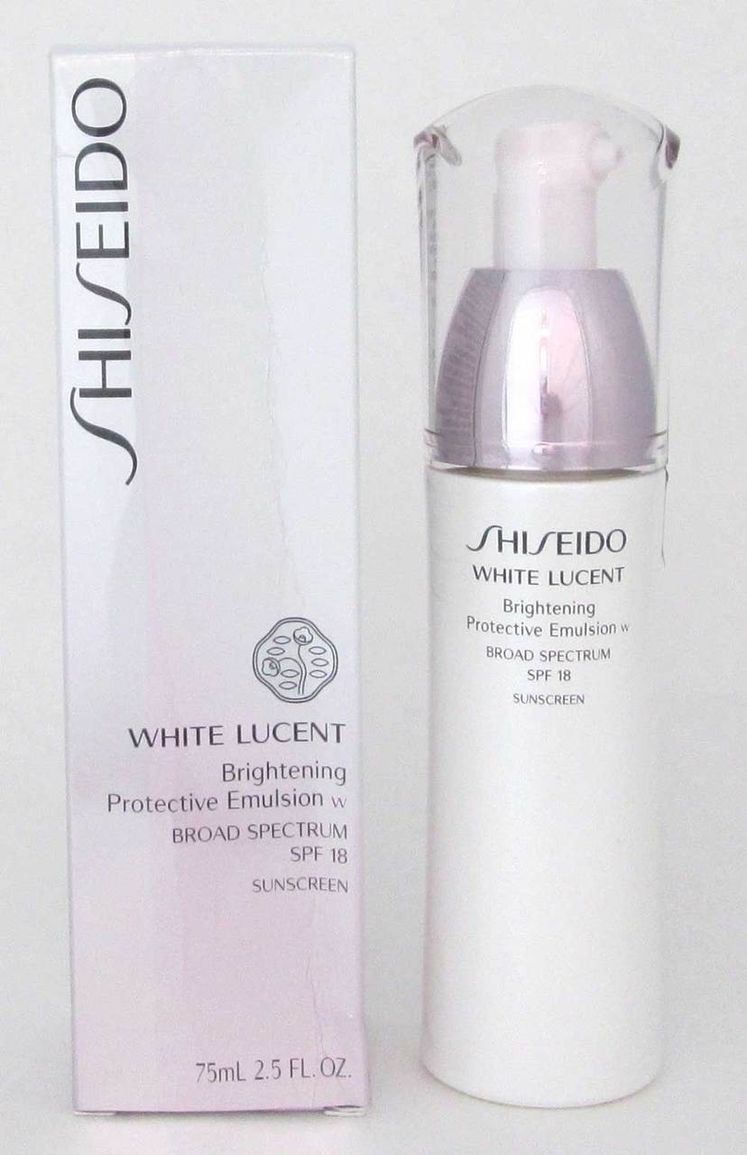 Shiseido White Lucent Brightening Protective Emulsion SPF18 75mlDamag