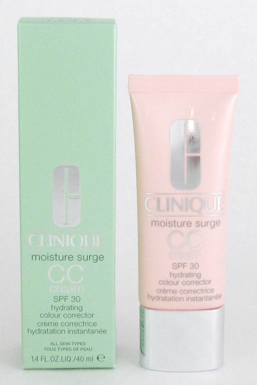 Clinique Moisture Surge CC Cream SPF30 1.4 oz Light Damaged Box