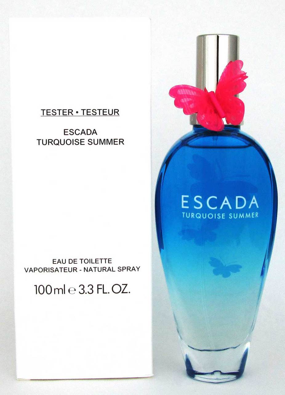 Escada Turquoise Summer by Escada 3.3oz.Eau De Toilette Spray *Tester