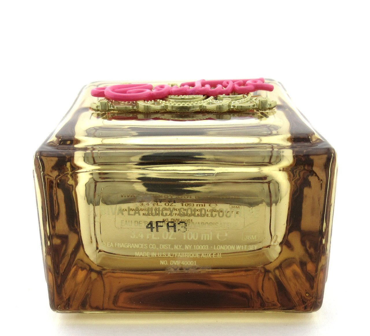Viva La Juicy Gold Couture Eau De Parfum Spray 3.4 oz. Tester NO BOX No Cap 99 % Full