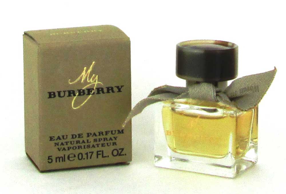 My Burberry by Burberry Eau de Parfum Mini Splash 0.17oz./ 5ml. New