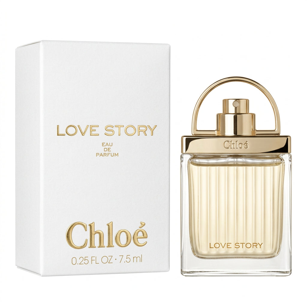 Chloe Love Story Eau de Parfum Splash Deluxe Sample Mini 7.5 ml. New