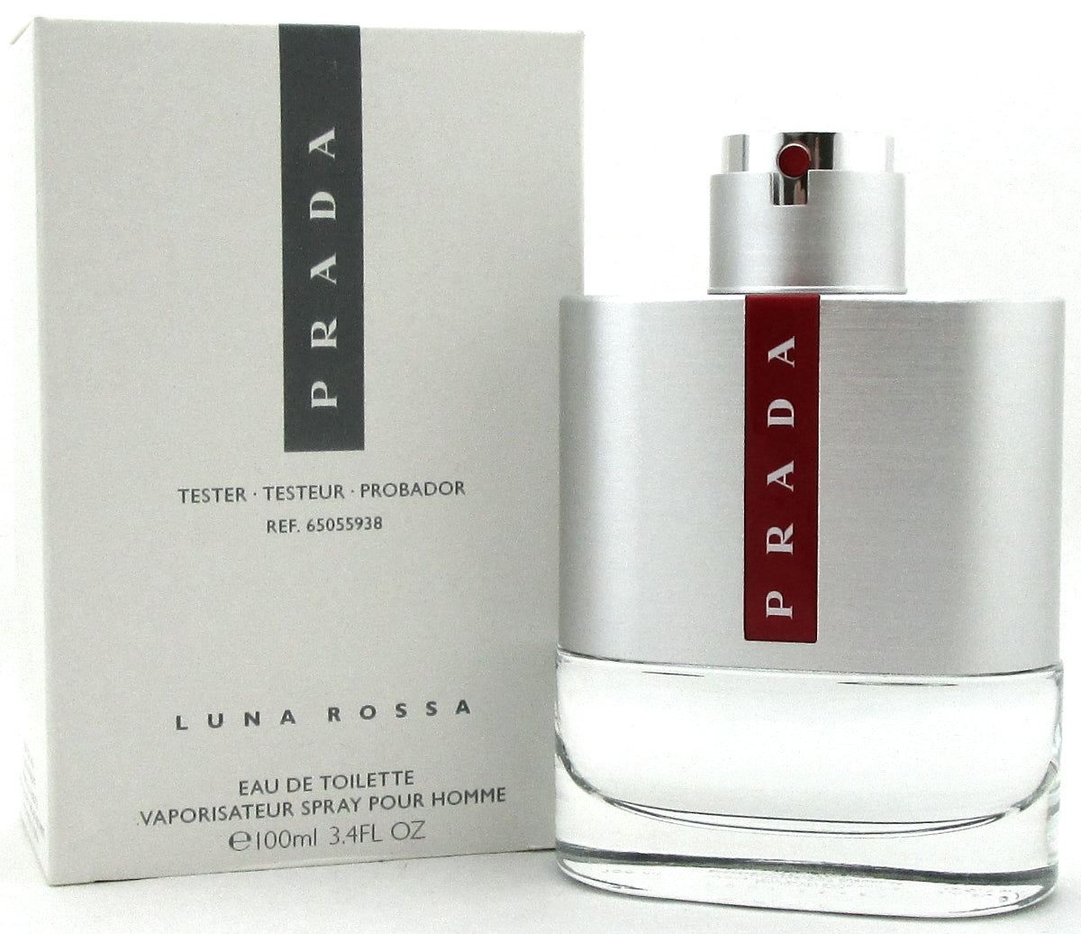 Prada Luna Rossa 3.4 oz./100 ml.Eau de Toilette Spray for Men *Tester
