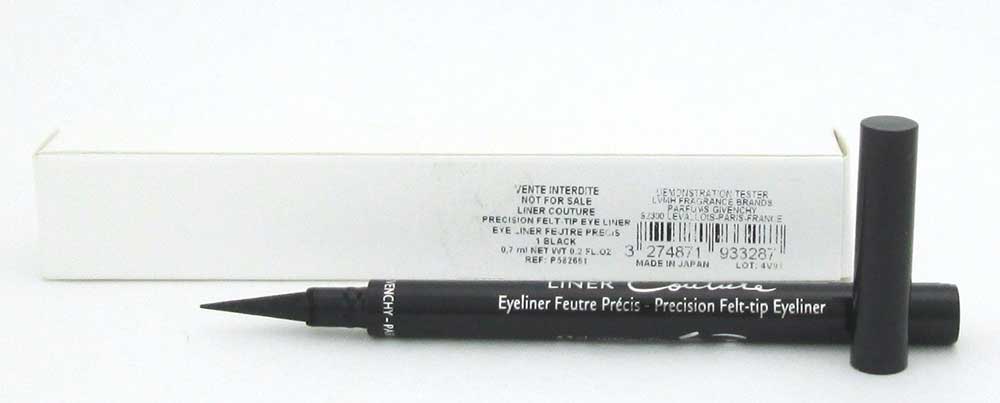 Givenchy Liner Couture Precision Felt Tip Eyeliner 1 Black 0.2 oz*Tester