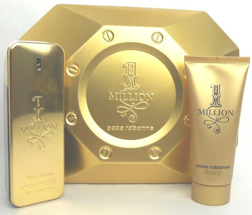 Paco Rabanne 1 Million 3.4 oz.EDT+ 3.4 oz.Sh./Gel.Set for Men.NIB