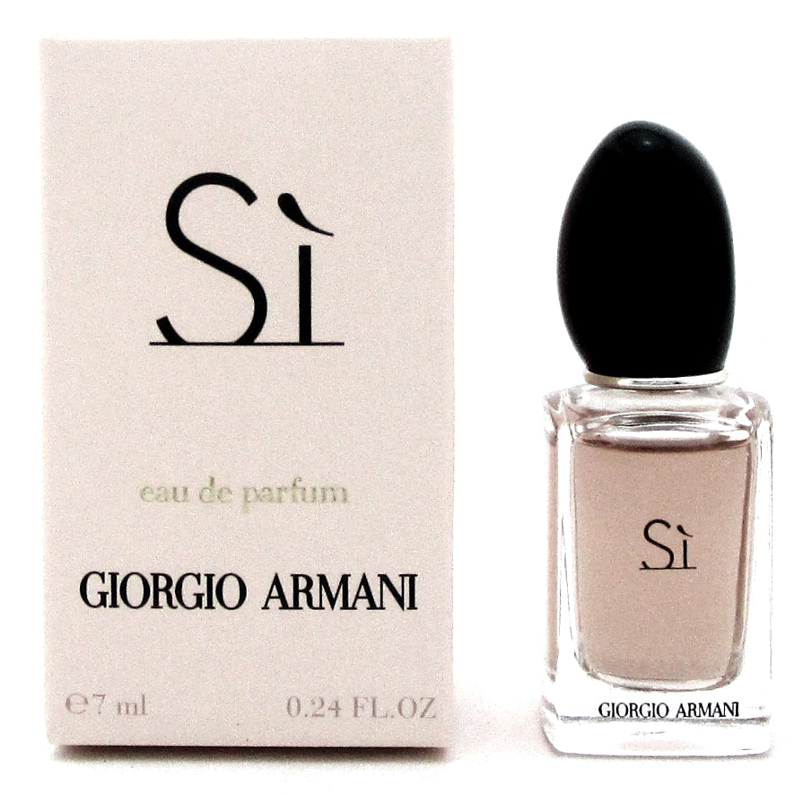 Armani Si Perfume by Giorgio Armani 0.24 oz / 7ml EDP Splash Mini. New in Box