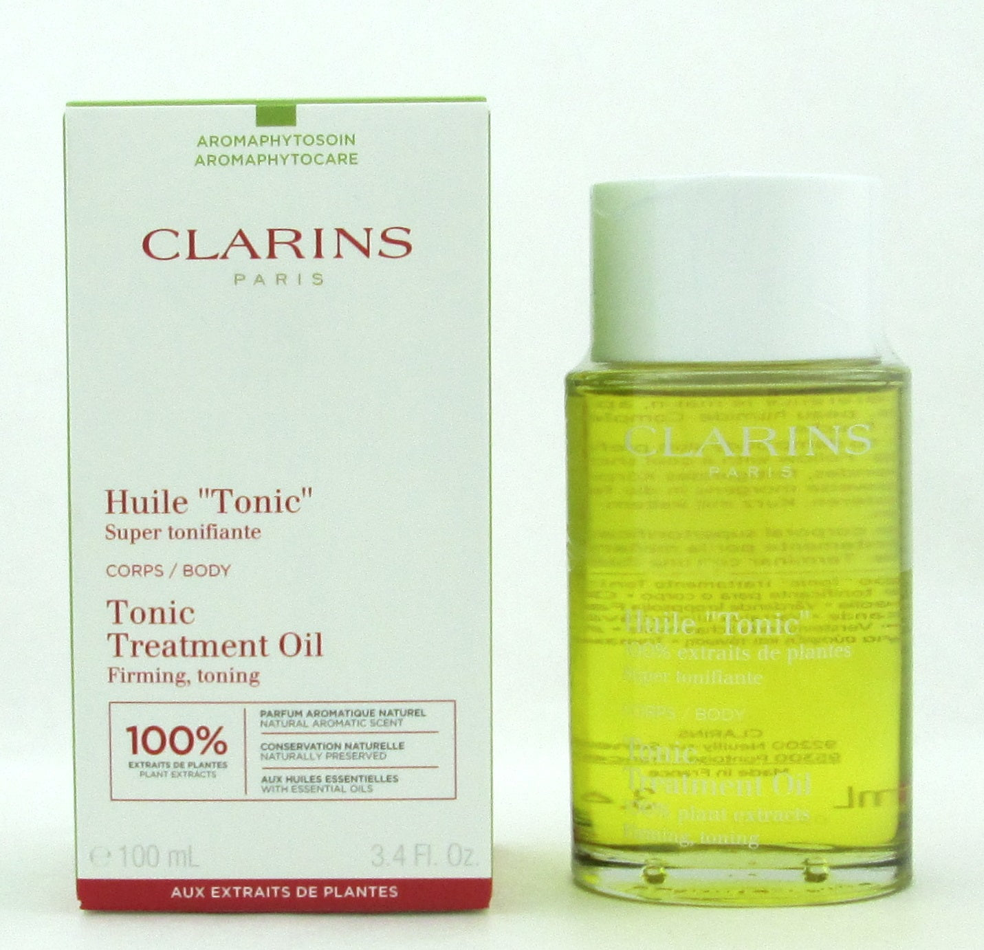Clarins Tonic Body Treatment Oil Firming, Toning 100 ml./ 3.4 oz. New Packaging