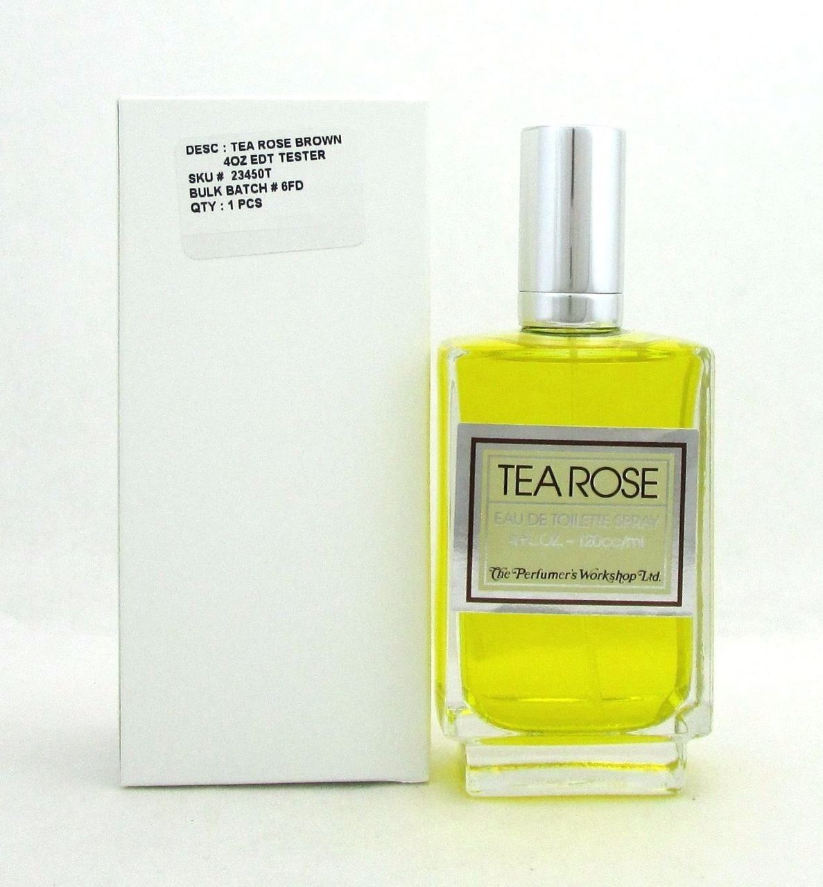 Tea Rose by The Perfumer's Workshop Ltd.EDT Spray 4.0oz.Women *Tester