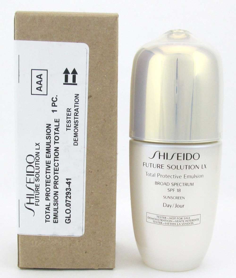 Shiseido Future SolutionLX Total Protective Emulsion SPF18Day75ml*Test(sku:17018