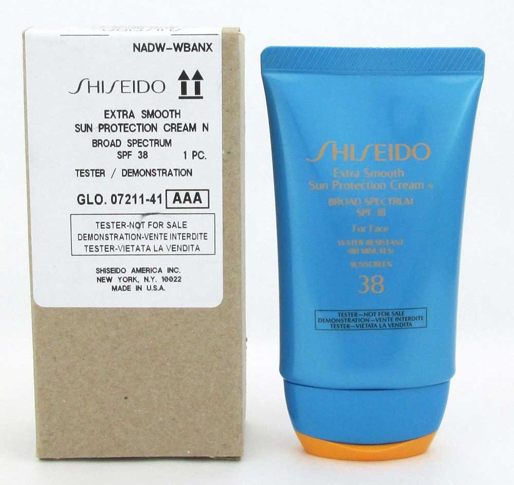 Shiseido Extra Smooth Sun Protection Cream SPF38 Face 50 ml *Tester