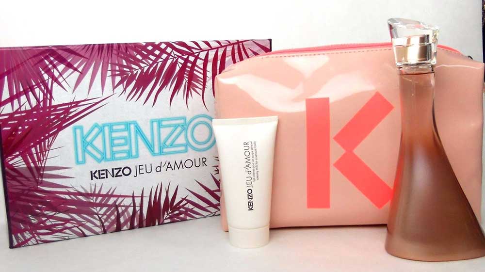 Kenzo Jeu d'Amour by Kenzo 3.4oz Eau de Parfum 3PCS.Women's Set.NIB .