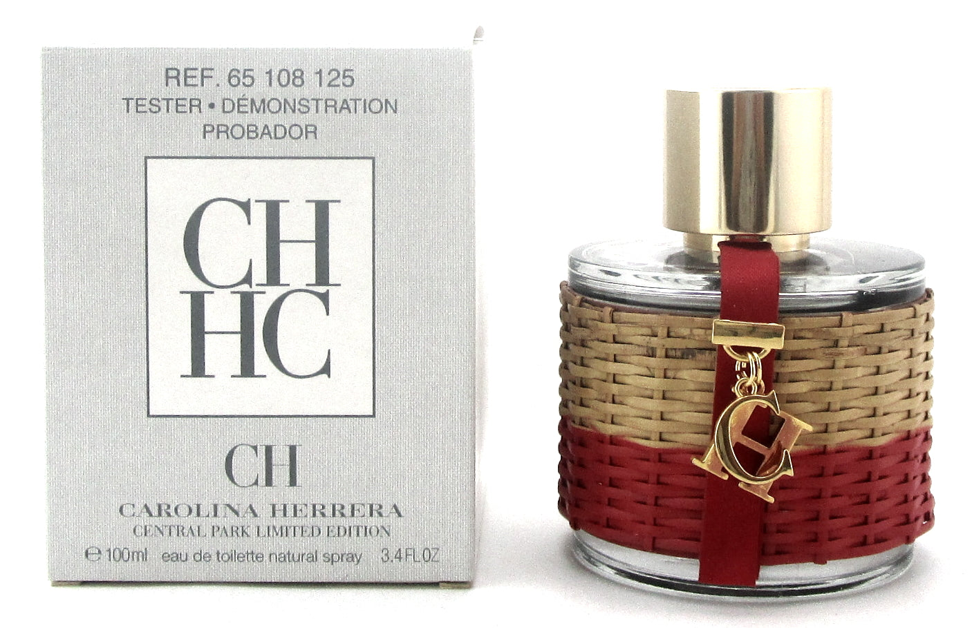 CH Central Park by Carolina Herrera 3.4 oz. EDT Spray for Women. New Tester w/Cap