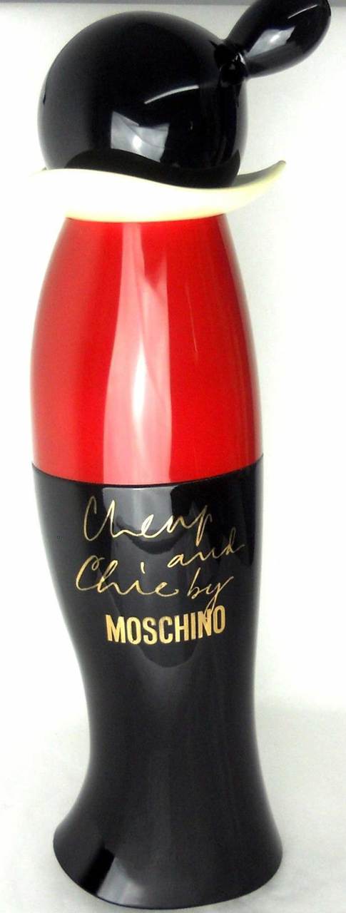 MOSCHINO Cheap And Chic Large Perfume Factice Display Empty Bottle