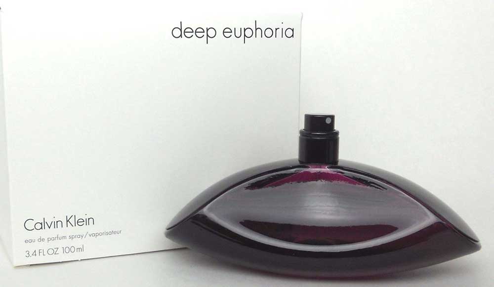 Calvin Klein Deep Euphoria 3.4 oz. Eau de Parfum Spray for Women. New Tester
