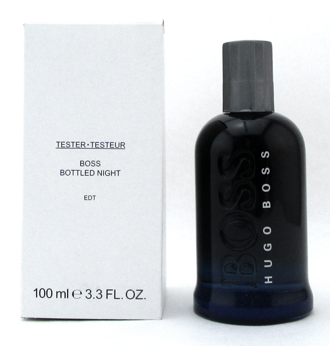 Boss Bottled Night Cologne by Hugo Boss 3.3 oz. EDT Spray for Men. New Tester