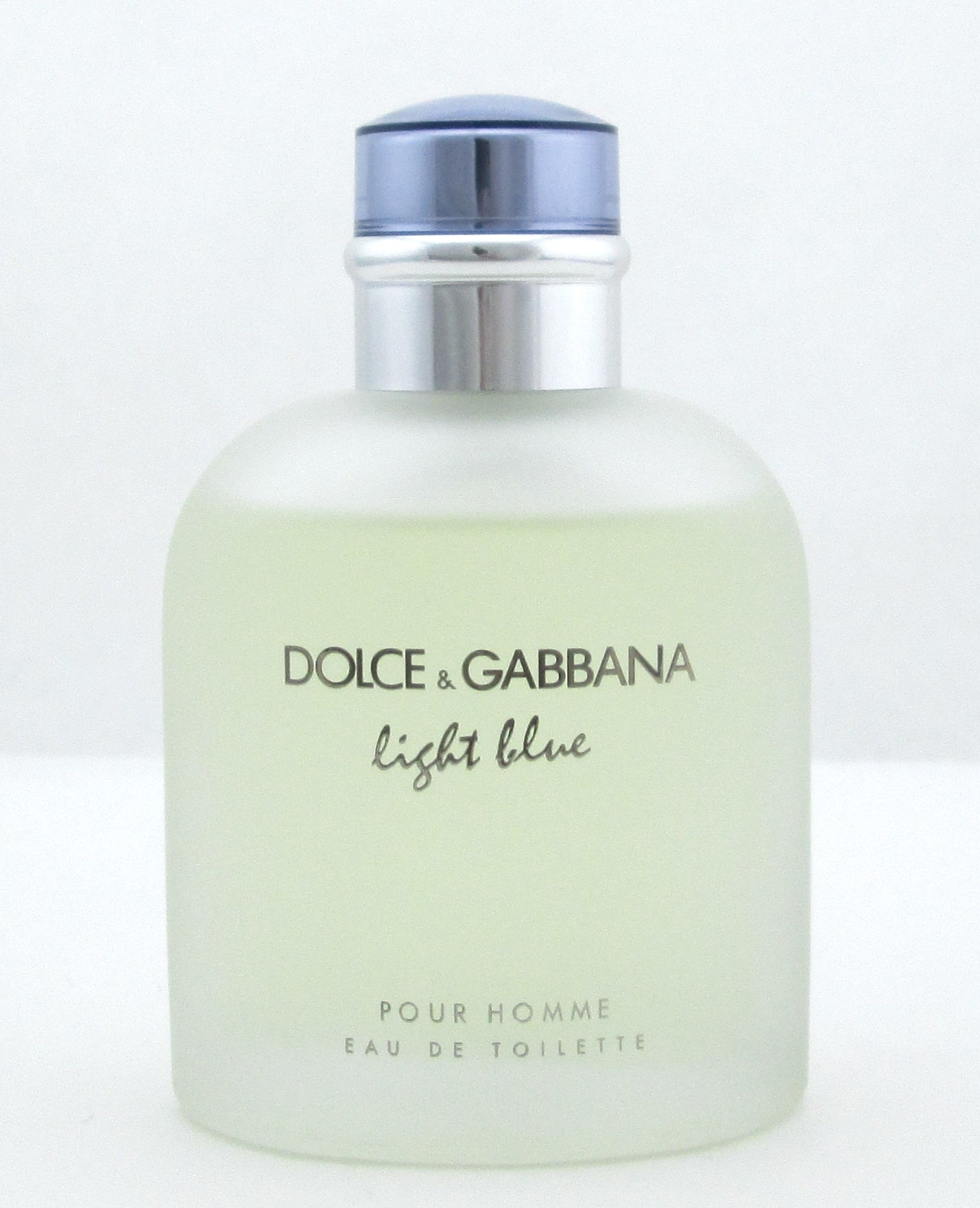 Dolce & Gabbana Light Blue Eau De Toilette Spray for Men 125 ml./ 4.2 oz. Tester LOWFILL Bottle NO BOX
