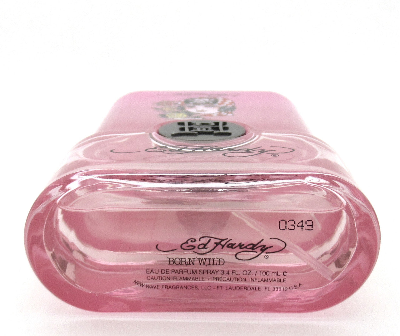 Ed Hardy Born Wild Eau De Parfum Spray for Woman 100 ml./ 3.4 oz. Tester NO Cap NO BOX Lower Fragrance Level