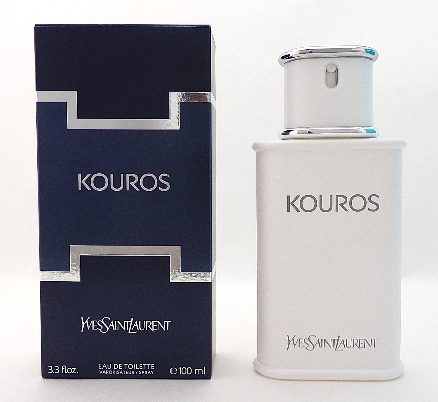 Kouros by Yves Saint Laurent 3.3 oz. Eau de Toilette Spray for Men. Brand New No Cellophane