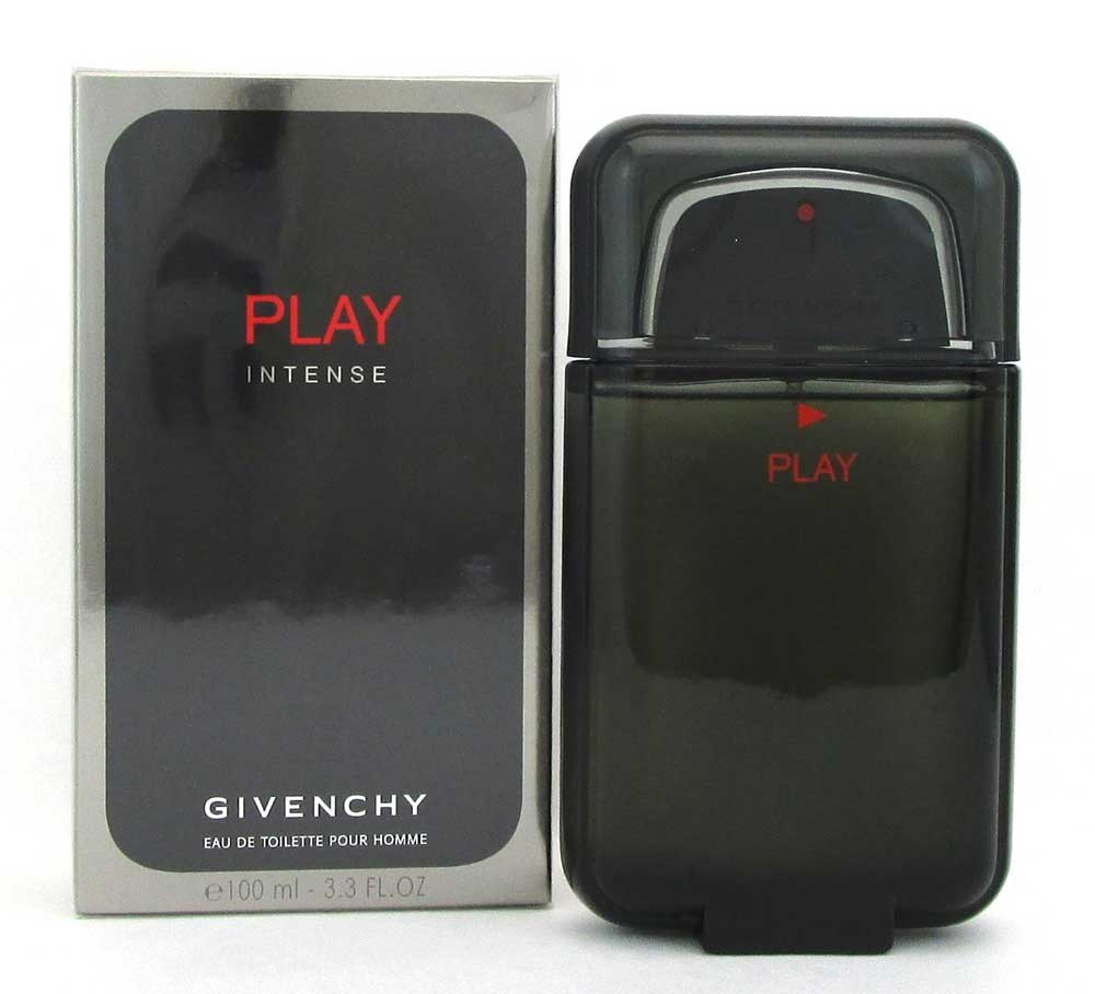 Givenchy Play Intense 3.3 oz. Eau de Toilette Spray for Men.NEW. Damaged Plastic