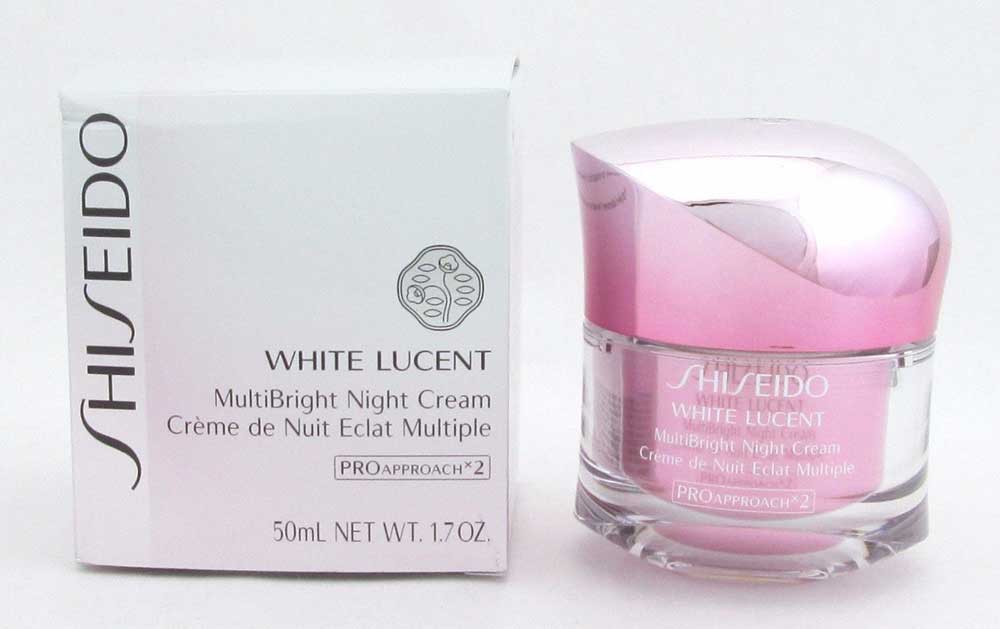 Shiseido White Lucent MultiBright Night Cream 1.7 oz / 50 ml *Damaged Box