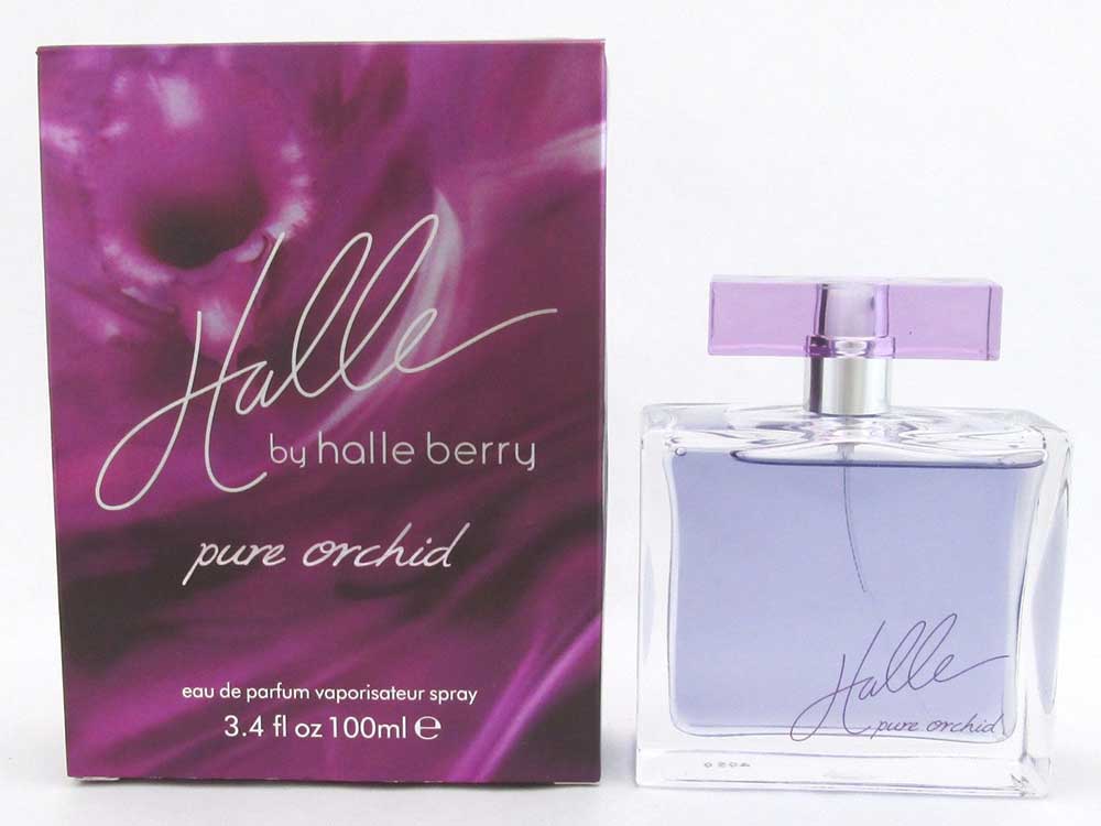 Halle Pure Orchid EDP Spray For Women by Halle Berry 3.4 oz*Damaged Box