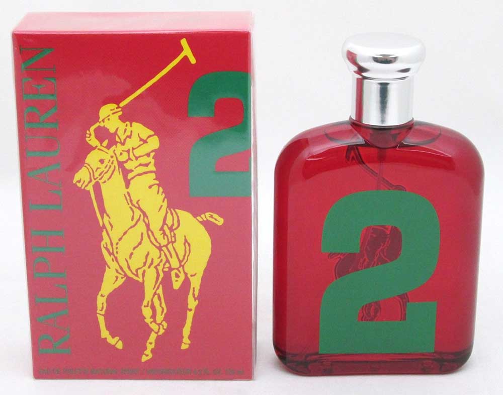 Polo The Big Pony # 2 Red by Ralph Lauren Men EDT Spray 4.2 oz Sealed.