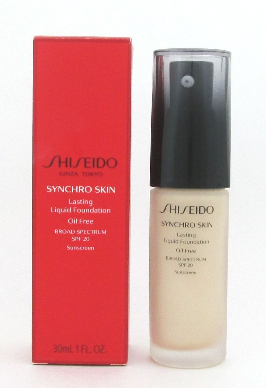 Shiseido Synchro Skin Lasting Liquid Found. Oil Free SPF20 Neutral 1 30ml