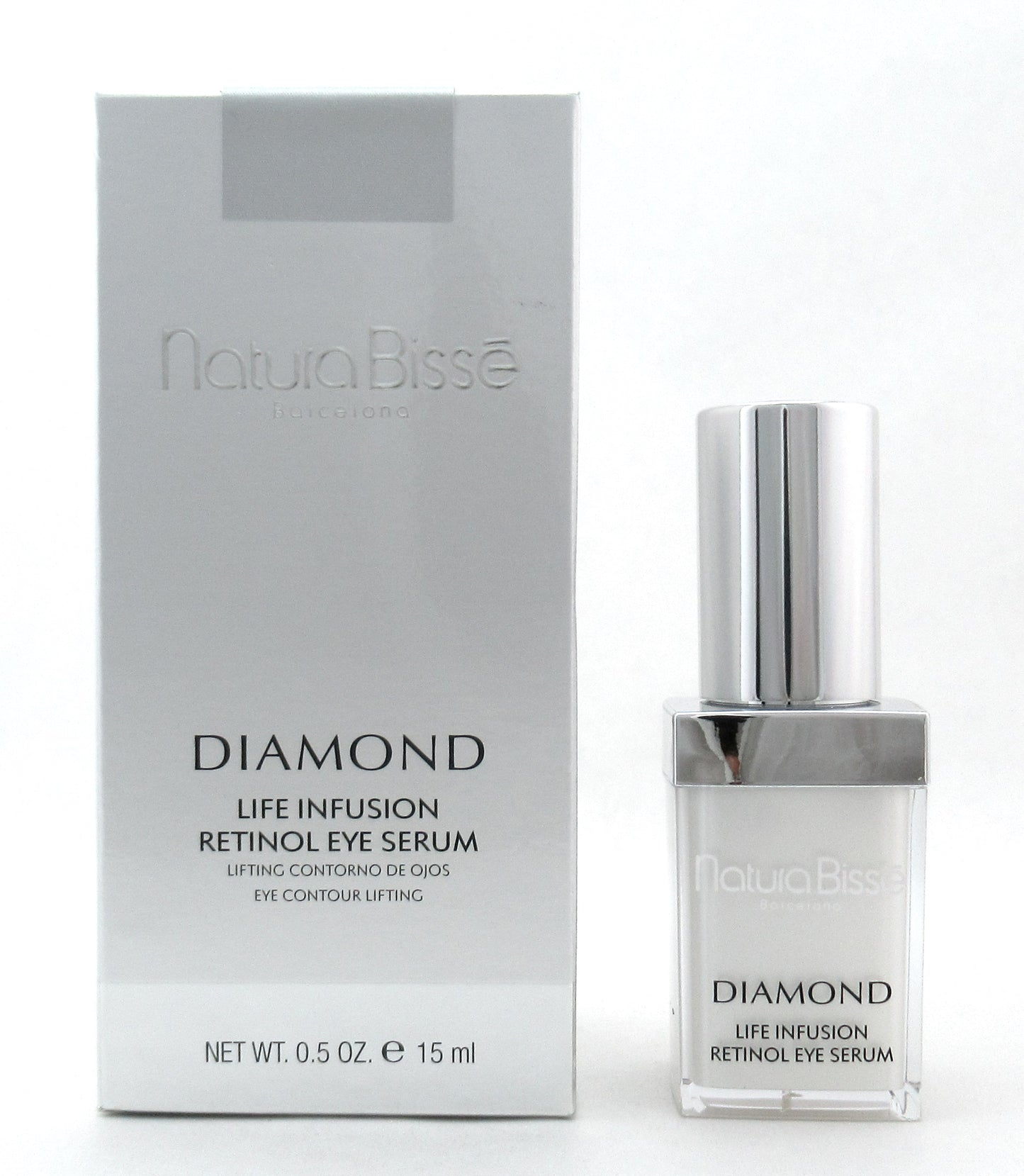 Natura Bisse DIAMOND LIFE INFUSION Retinol Eye Serum 0.5 oz./ 15 ml. New In Box