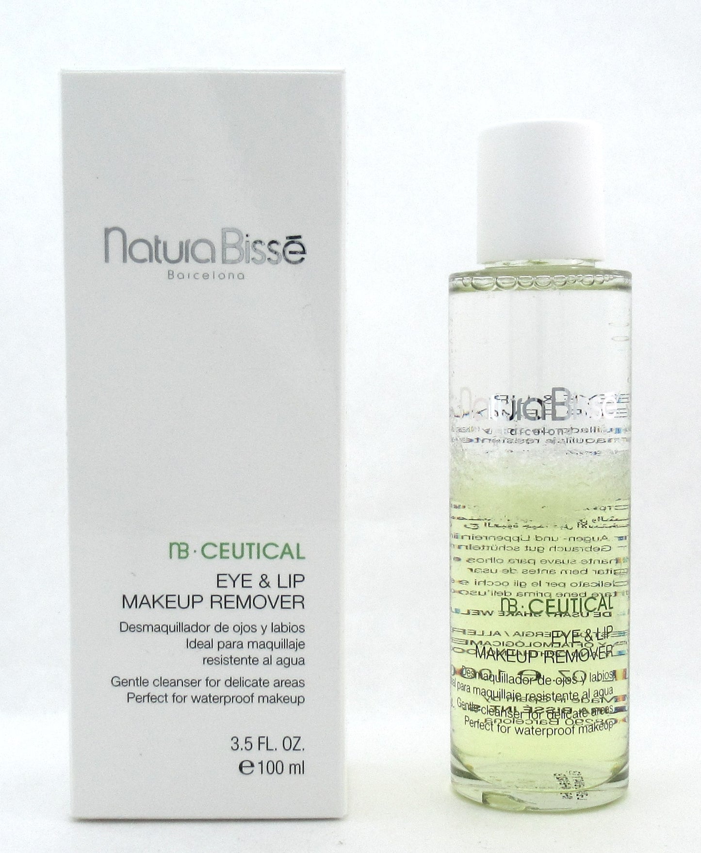 Natura Bisse NB Ceutical Eye & Lip Makeup Remover 3.5 oz/ 100 ml New In Box