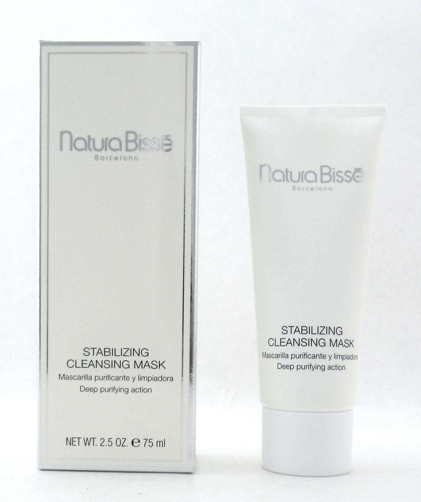 Natura Bisse Stabilizing Cleansing Mask 2.5 oz./ 75 ml. New In Retail Box