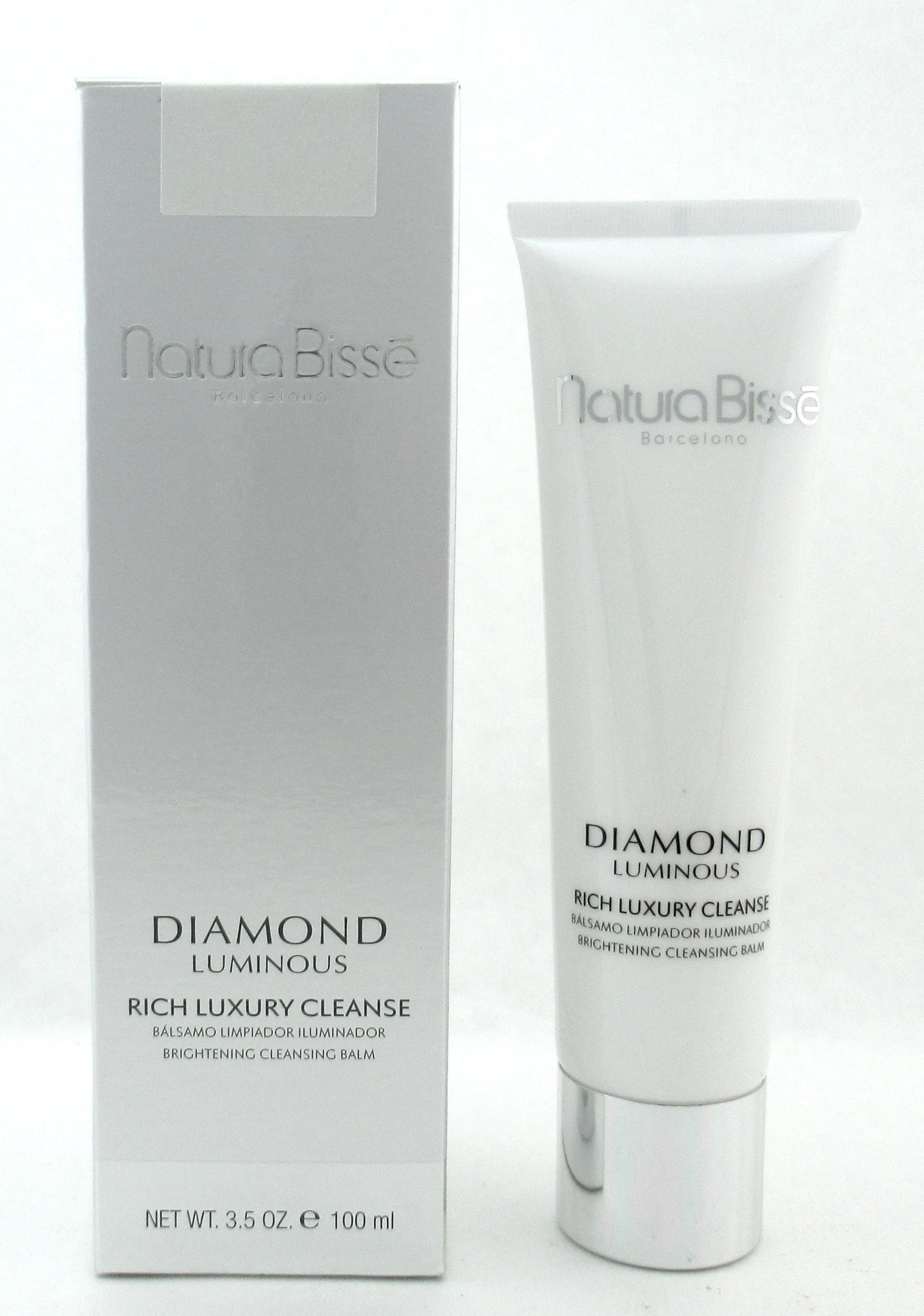 Natura Bisse Diamond White Rich Luxury Cleanse 3.5 oz./ 100 ml. NIB