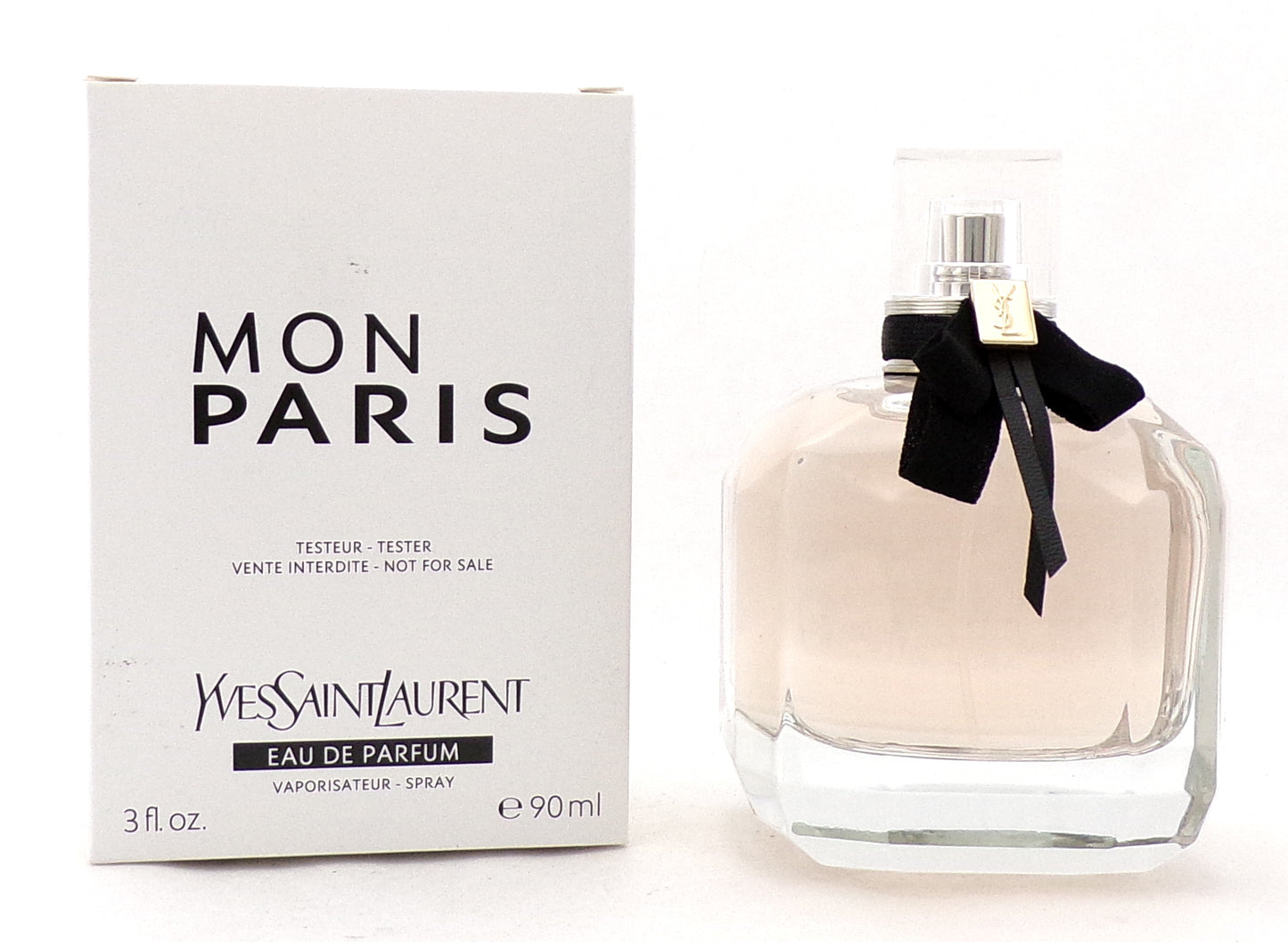 Mon Paris YSL 3.0 oz./ 90 ml. Eau de Parfum Spray for Women. New Tester w/Cap