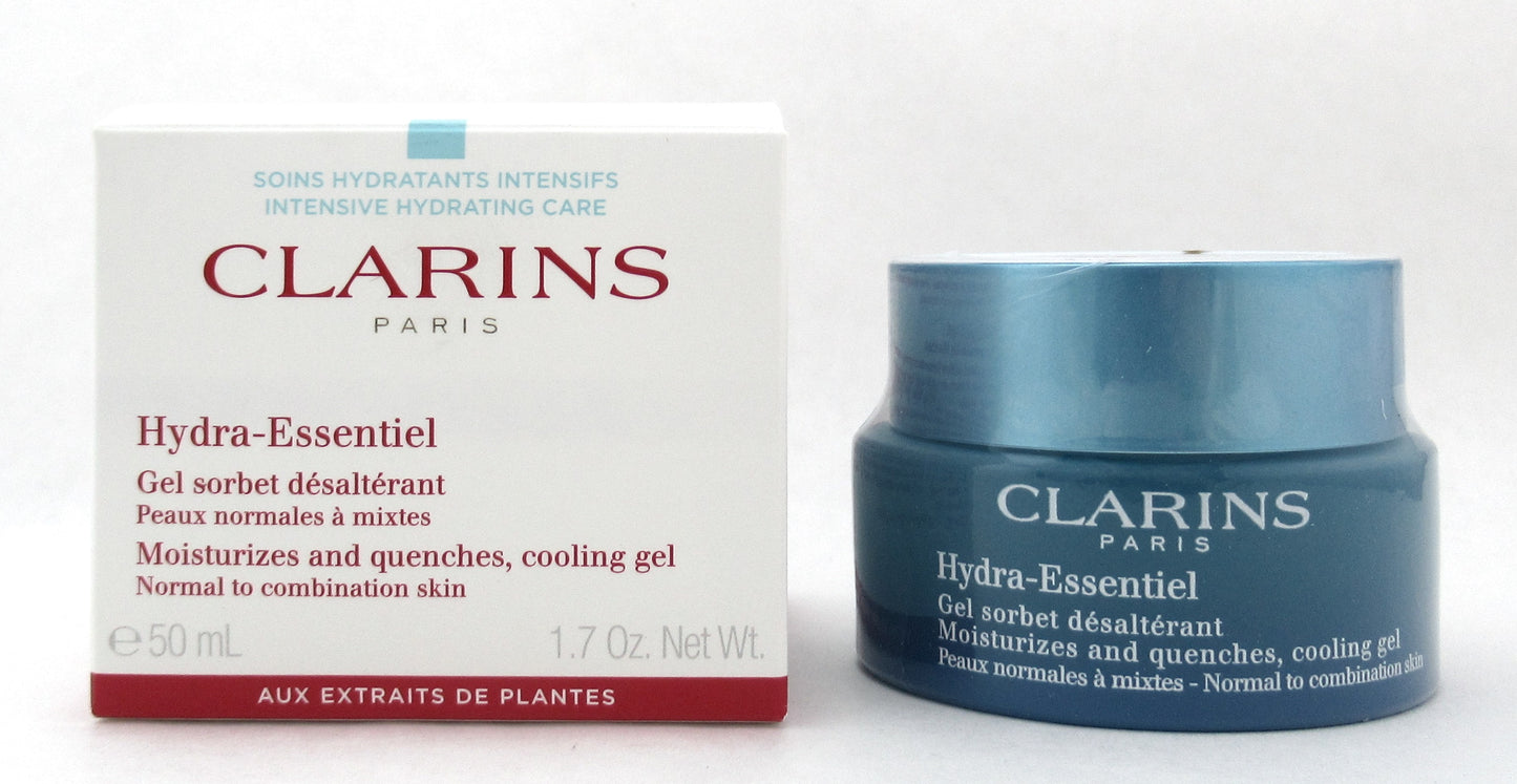 Clarins Hydra-Essentiel Moisturizes and Quenches Cooling Gel 1.7 oz. New In Box