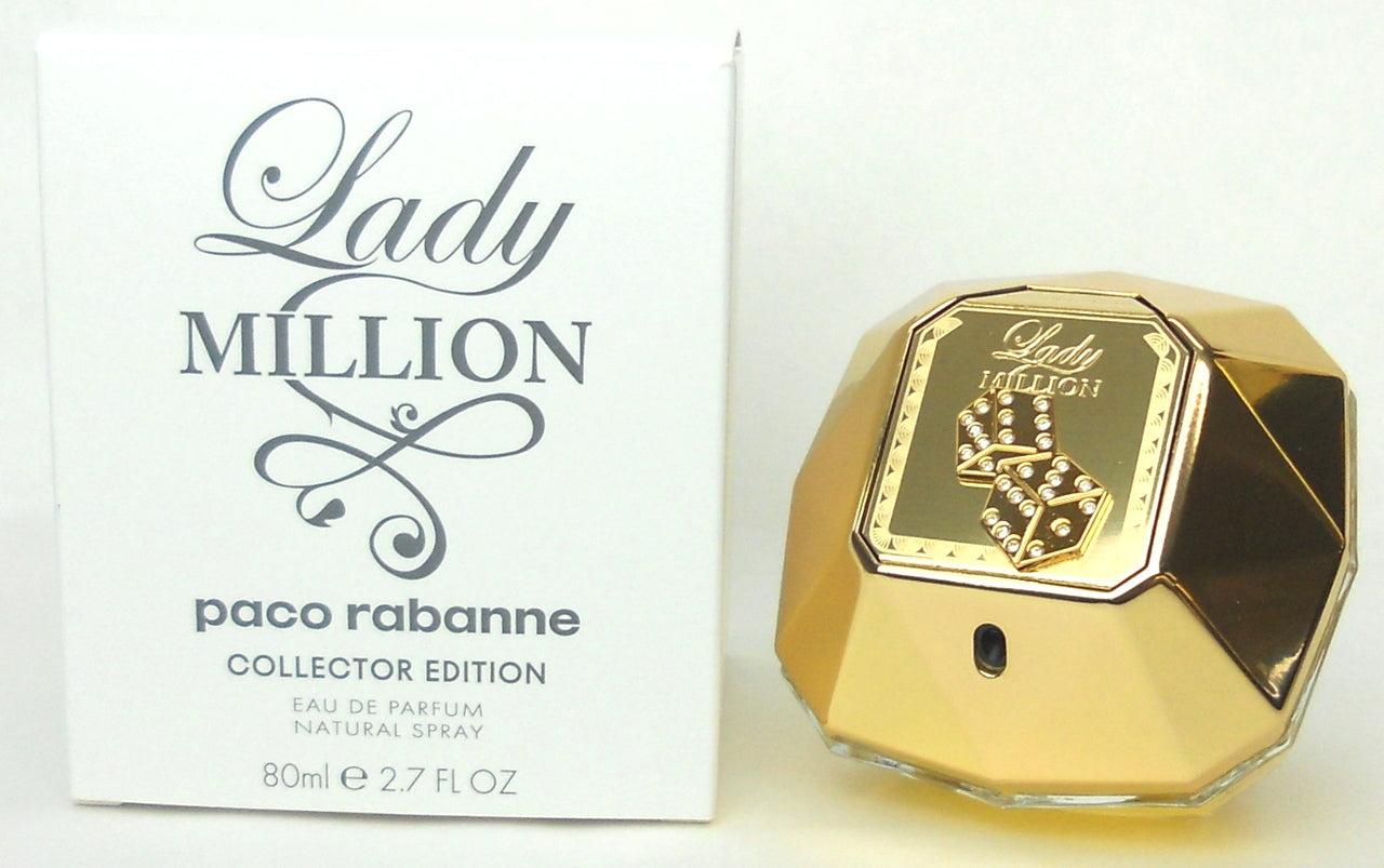 Lady Million by Paco Rabanne Monopoly Collector Edition Eau de Parfum Spray for Women 2.7 oz. Tester