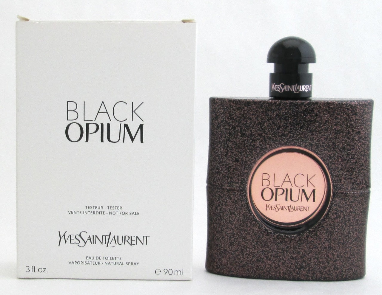 Black Opium by YSL 3.0 oz./90 ml. Eau De Toilette Spray Brand new Tester