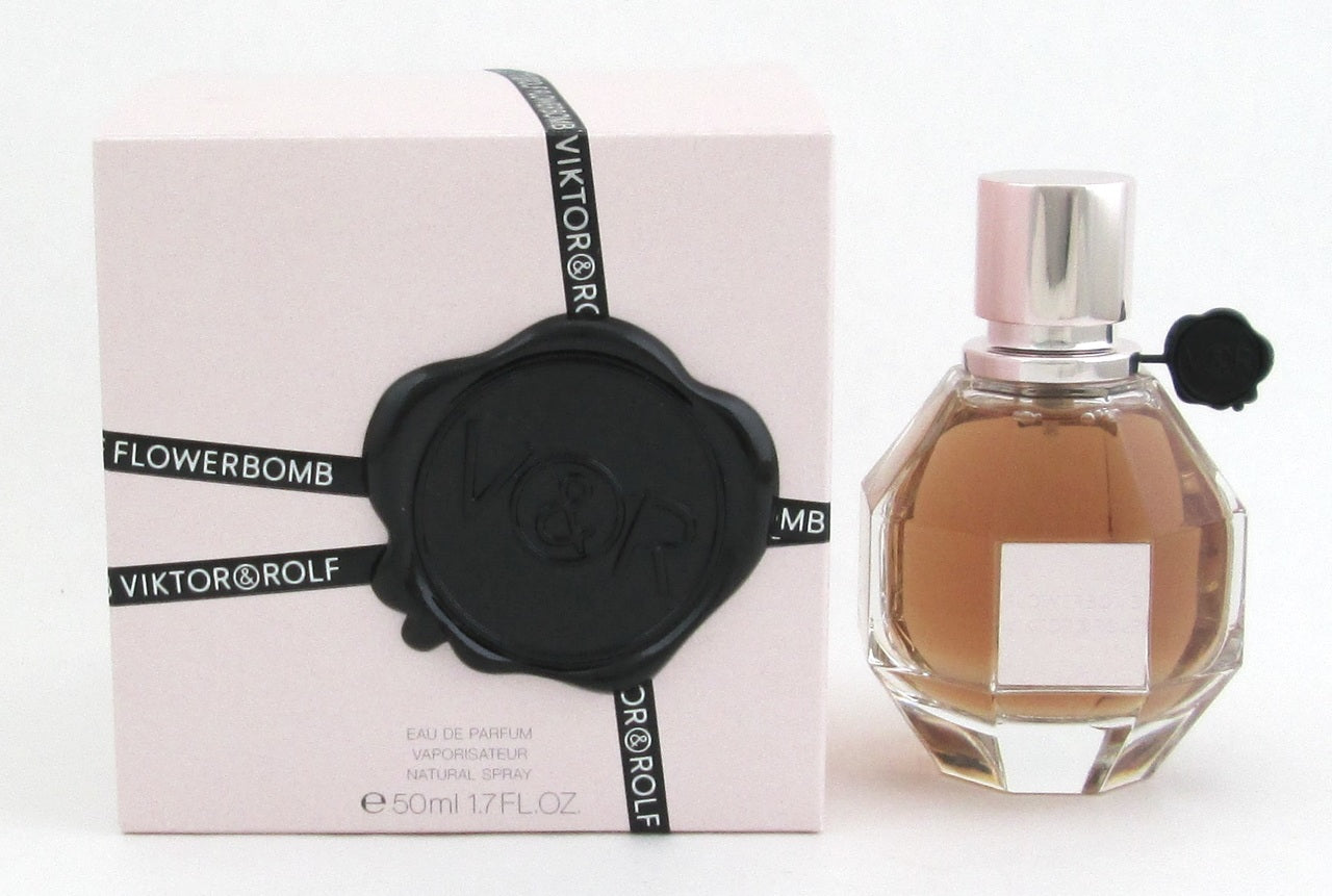 Flower Bomb by Viktor & Rolf 1.7 oz Eau De Parfum Spray for Women *No Cellophane