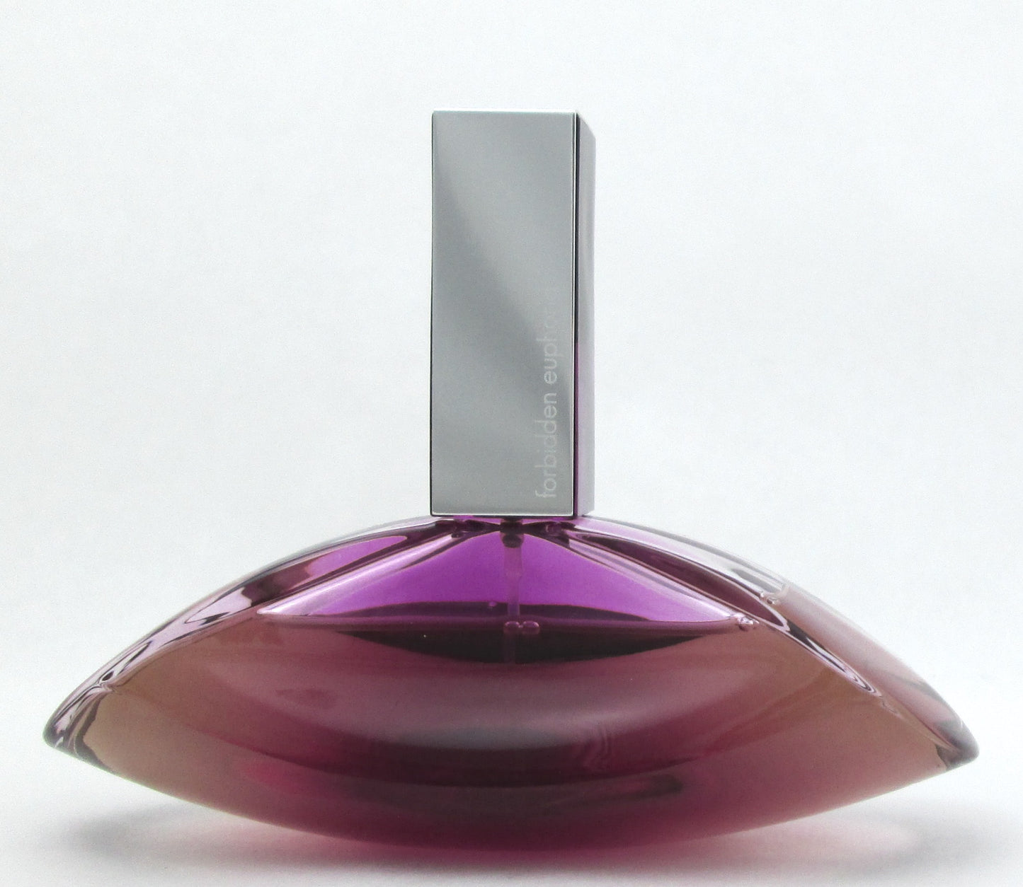 Forbidden Euphoria by Calvin Klein Eau De Parfum Spray 3.4 oz. LOWFILL Bottle NO BOX