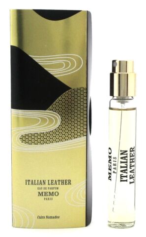 Memo Paris Italian Leather 0.33 oz./10 ml. Eau de Parfum REFILL Purse Spray Unisex. New in Box