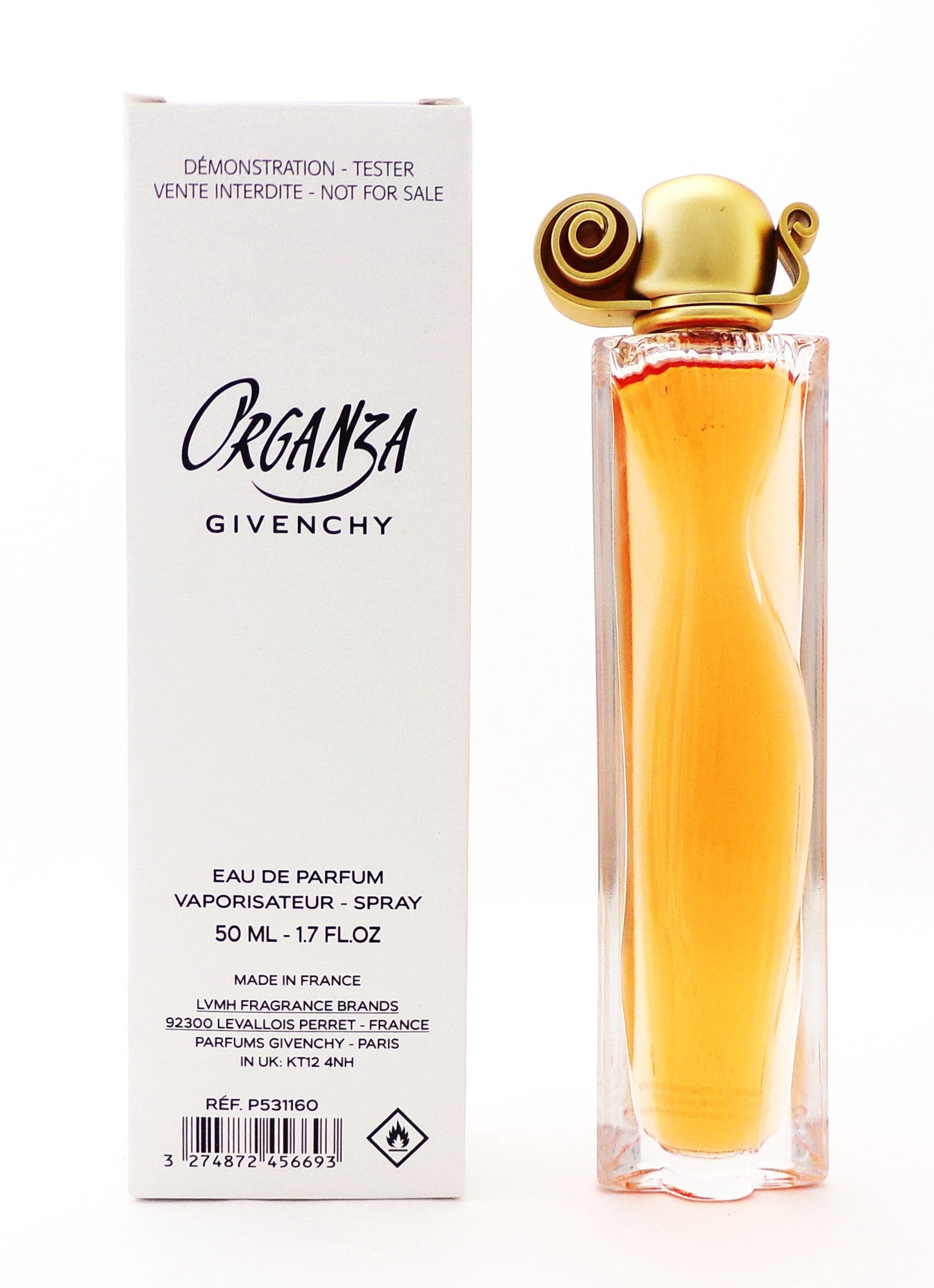 ORGANZA by Givenchy 1.7 oz. Eau de Parfum Spray for Women New TESTER w/Cap