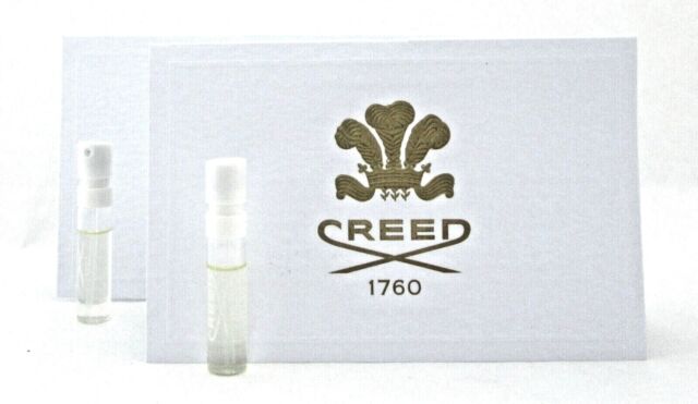 Creed Aventus for HER 2.5 ml. Eau de Parfum Spray Vial. New with Card. Lot of 2