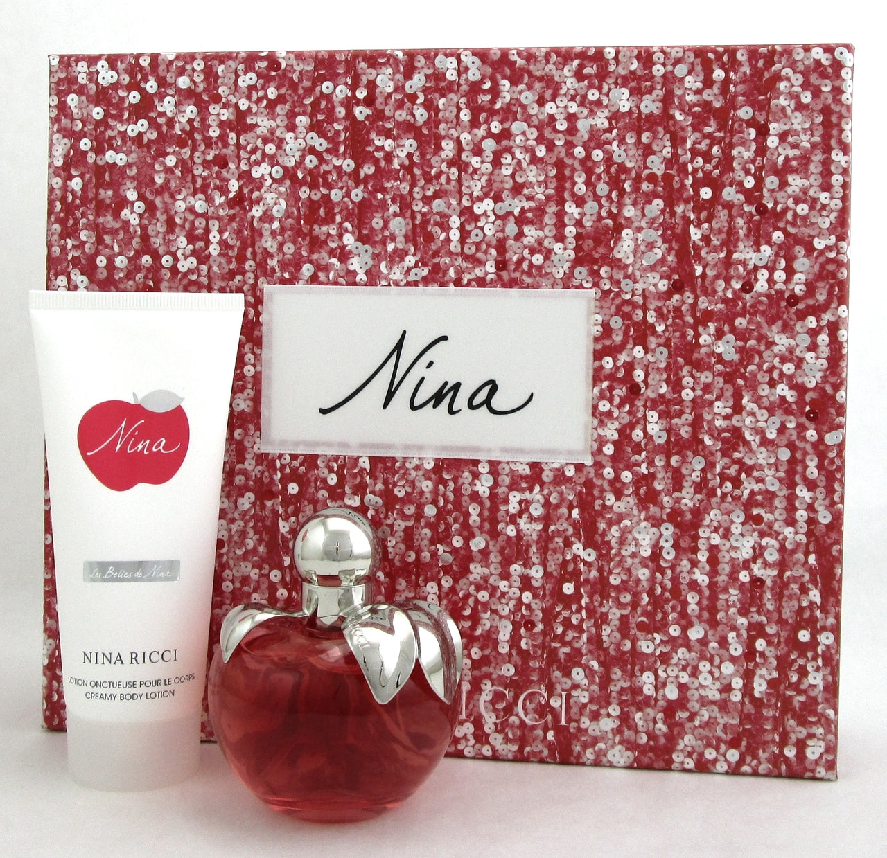 Nina by Nina Ricci 2.7 oz.EDT Spray + 3.4 oz. Body Lotion. Brand New Set.