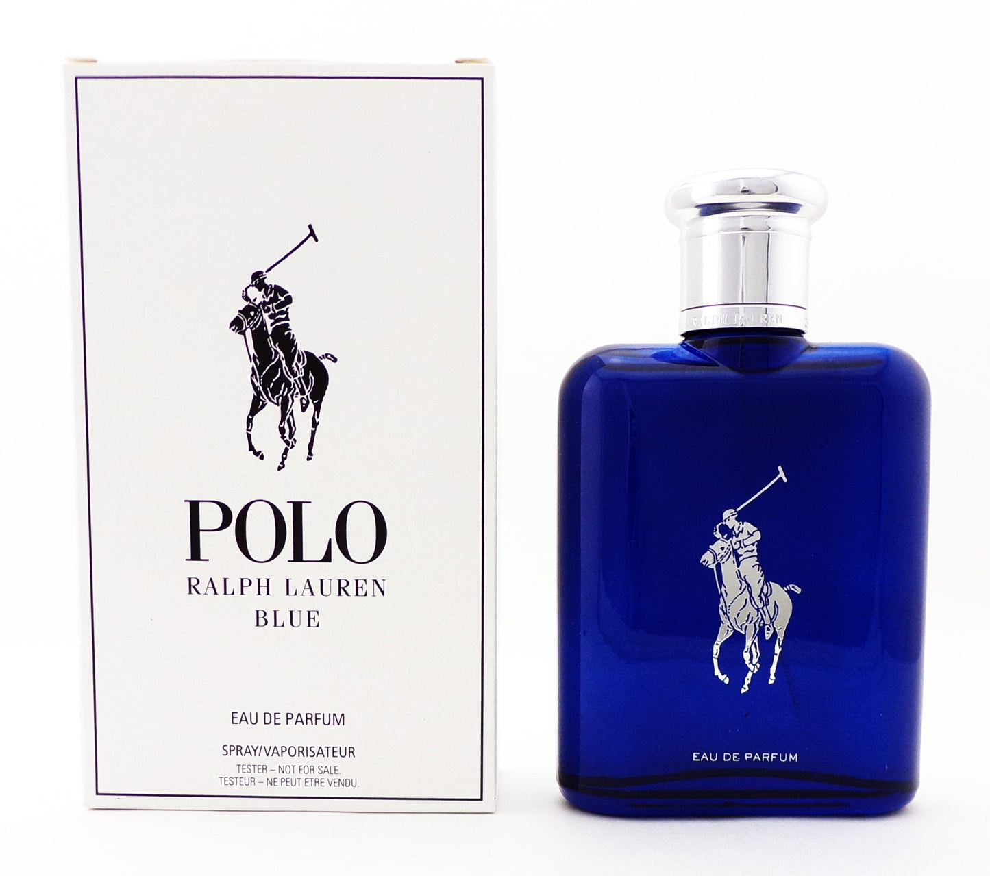 Polo Blue by Ralph Lauren Eau De Parfum Spray for Men 4.2 oz./ 125 ml. New *Tester