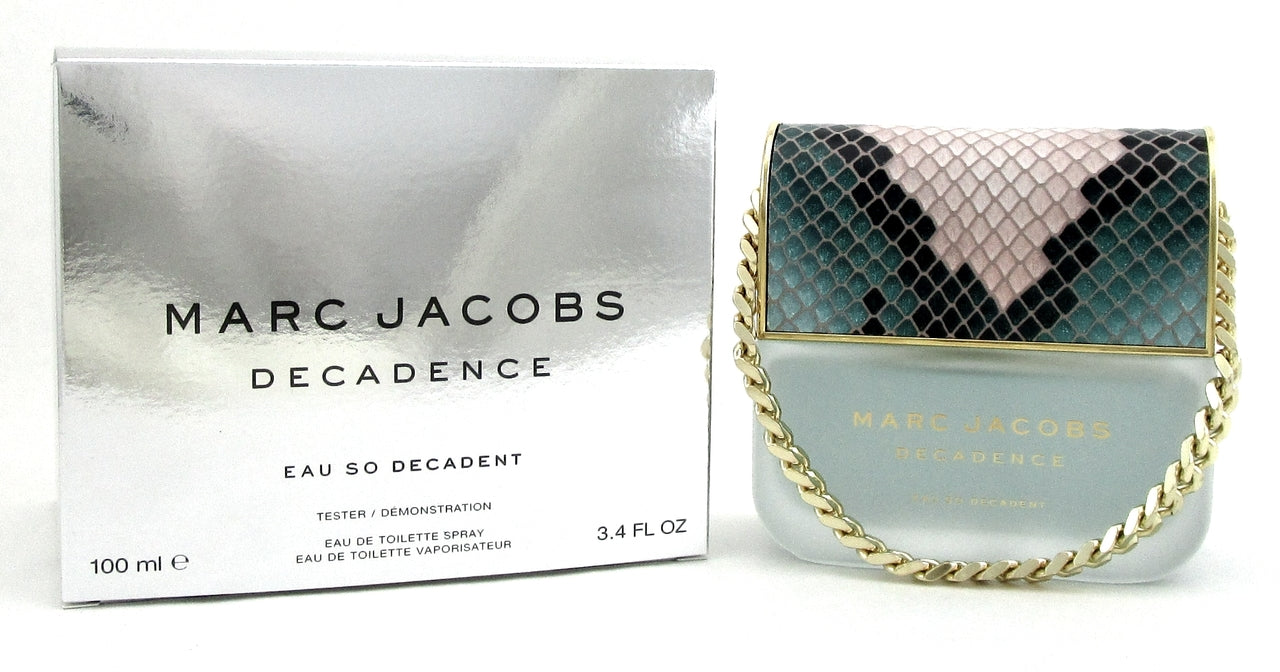 Marc Jacobs Decadence Eau So Decadent 3.4oz. EDT Spray Women.NEW Tester with Cap