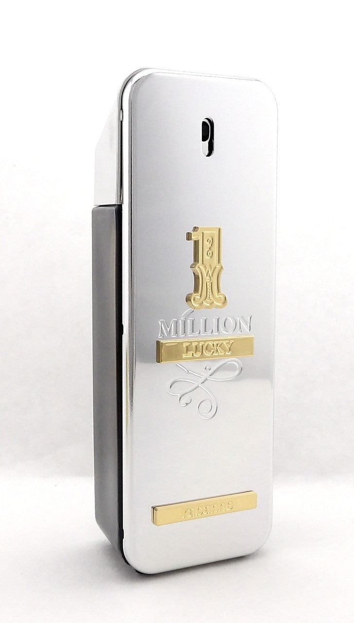 1 Million Lucky by Rabanne 3.4 oz Eau de Toilette Spray for Men. New Sealed Box