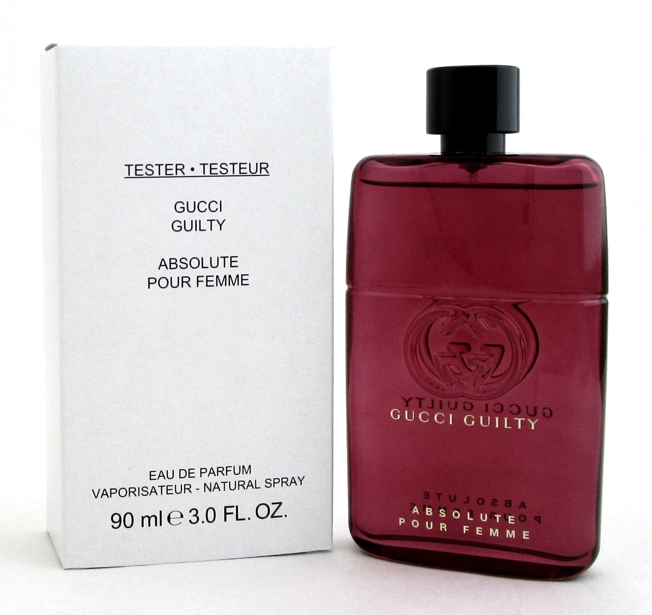 Gucci Guilty Absolute Pour Femme 3.0 oz Eau De Parfum Spray for Women.NEW Tester