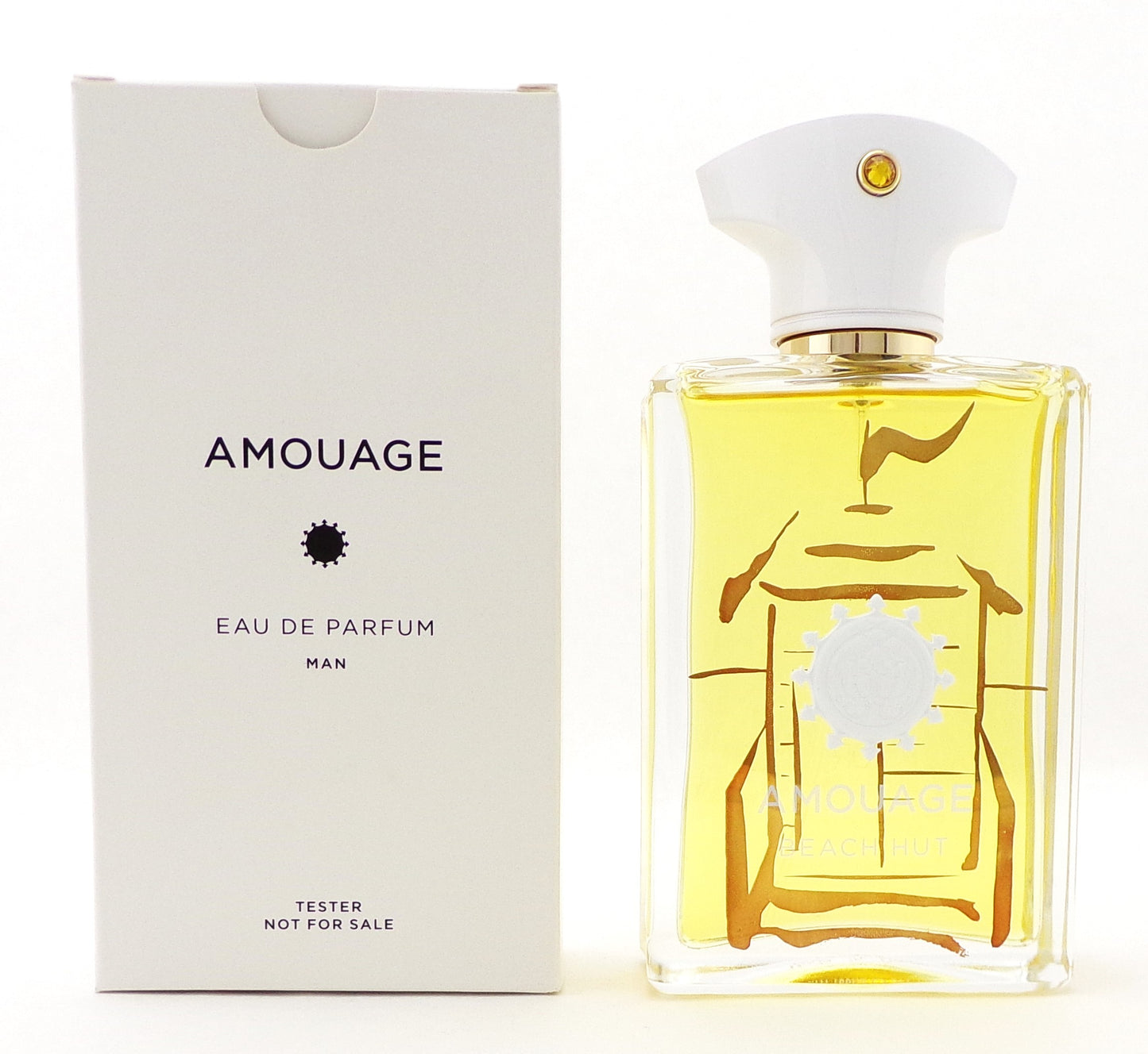 Amouage BEACH HUT 3.4 oz. Eau de Parfum Spray for Men. New TESTER w/Cap