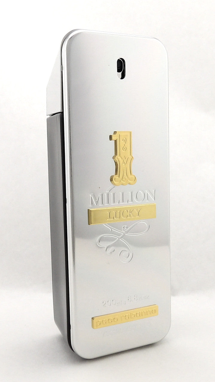 1 Million Lucky by Paco Rabanne 6.8 oz Eau de Toilette Spray for Men. New Sealed