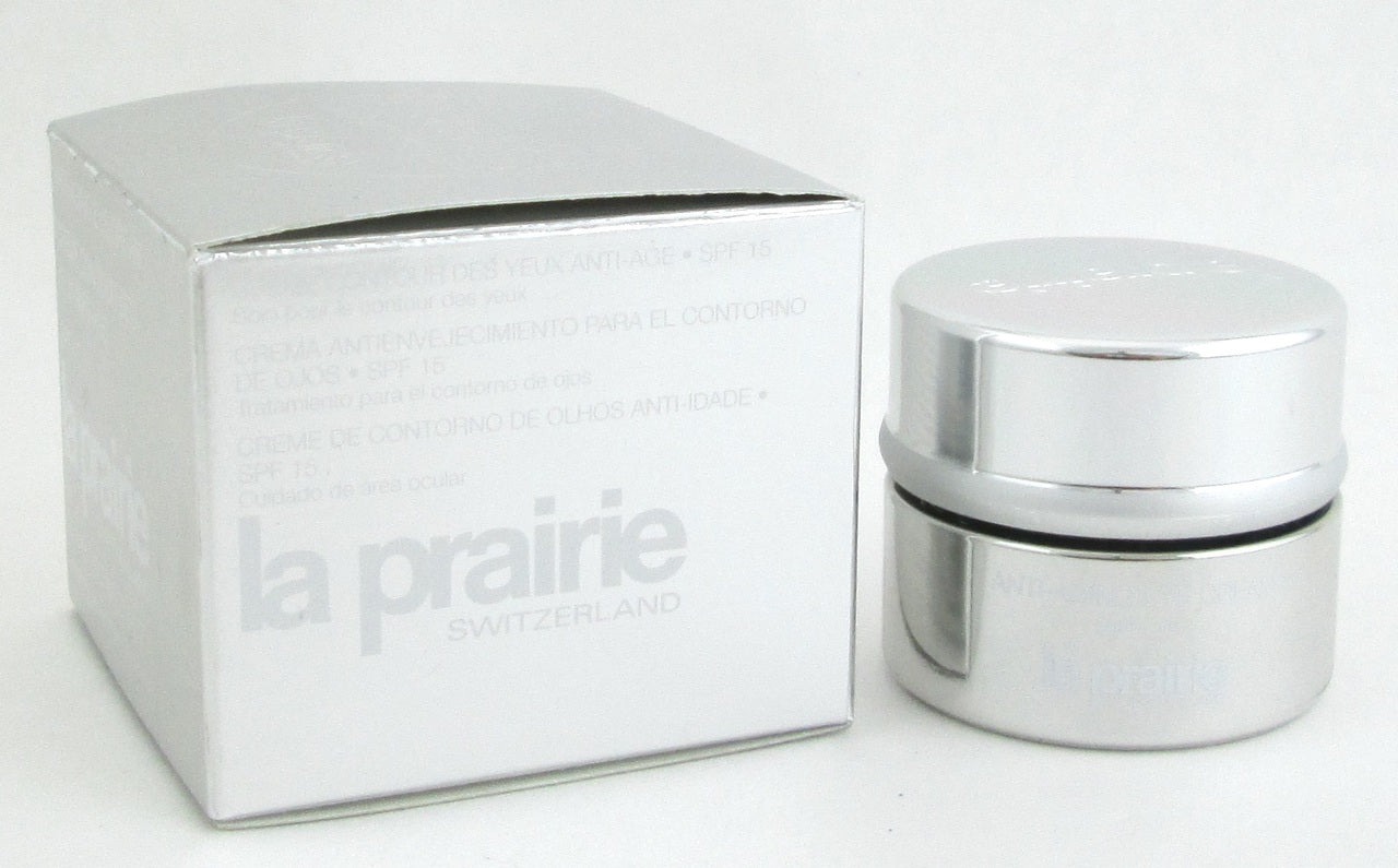 La Prairie Anti Aging Eye Cream SPF 15 0.5 oz./ 15 ml. New No Cellophane